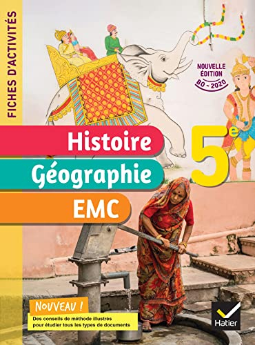 Histoire géographie, EMC 5e : fiches d'activités