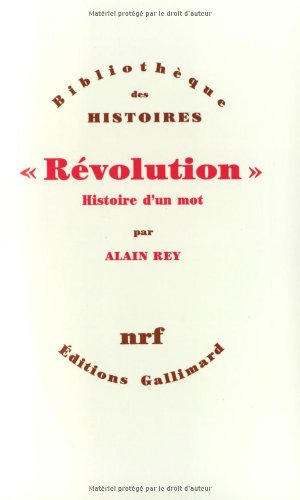 Révolution : histoire d'un mot