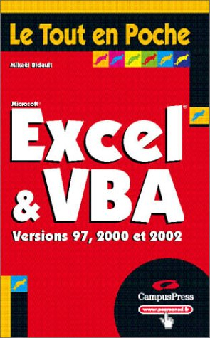Excel et VBA versions 97 et 2000