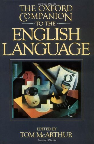 the oxford companion to the english language