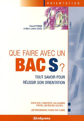 que faire avec un bac s ?