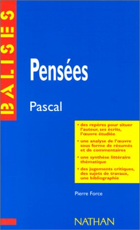 Les pensées, Pascal