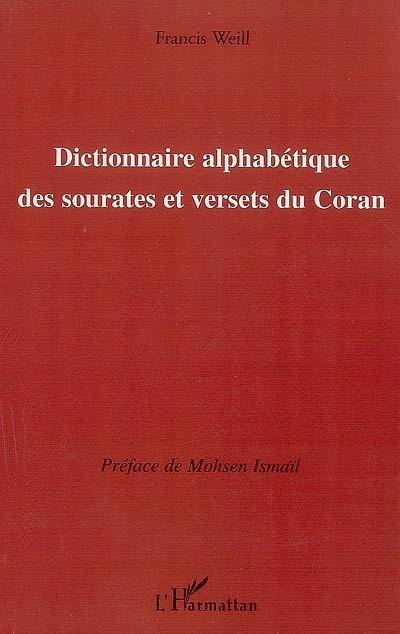 Dictionnaire alphabétique des sourates et versets du Coran