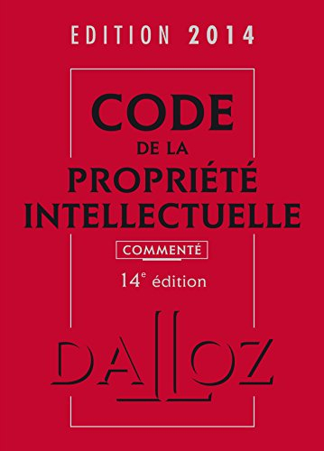 Code de la propriété intellectuelle 2014