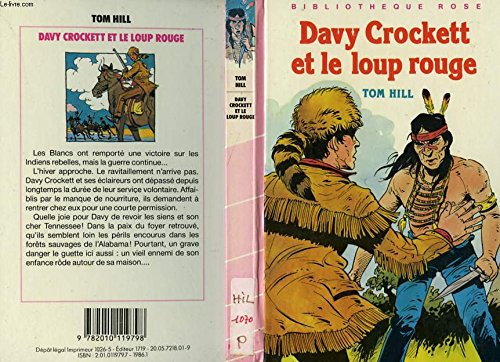 davy crockett et le loup rouge (bibliothèque rose)