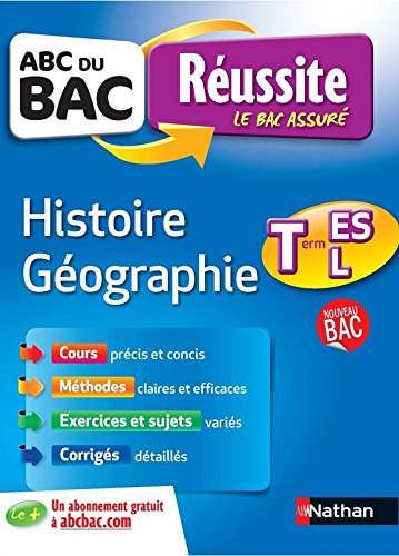 Histoire géographie, terminale L-ES