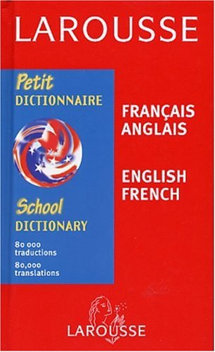 petit dictionnaire : anglais/français, français/anglais