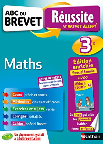 Maths 3e : nouveau brevet