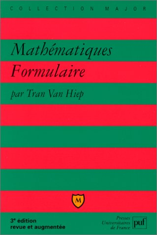 Mathématiques : Formulaire, 3e édition