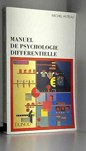 manuel de psychologie différentielle