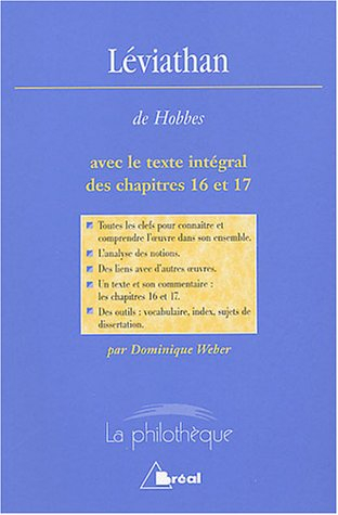 Léviathan, Thomas Hobbes : avec le texte intégral des chapitres 16 et 17