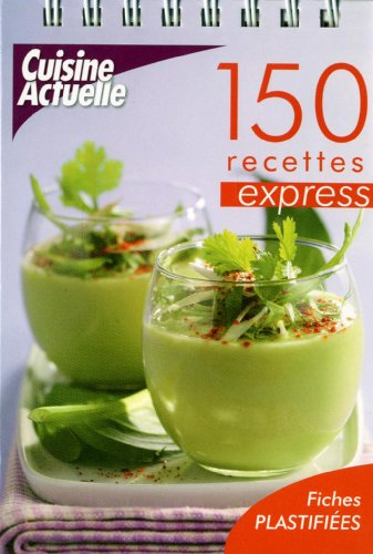 150 recettes express : fiches plastifiées