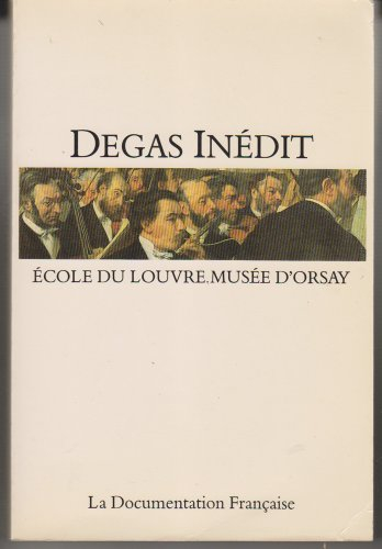 Degas inédit : colloque du 18 au 21 avril 1988