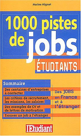 1.000 pistes de jobs étudiants