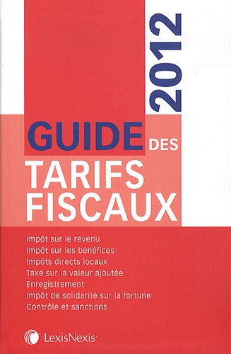 Guide des tarifs fiscaux 2012