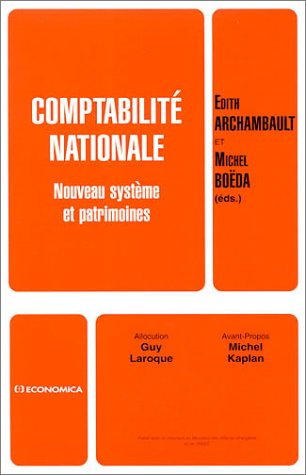 Comptabilité nationale : nouveau système et patrimoines