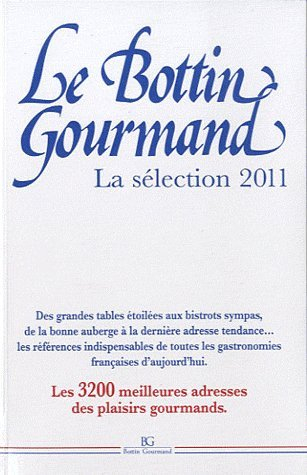 Le Bottin gourmand : la sélection 2011