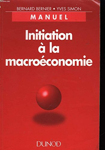 initiation à la macroéconomie