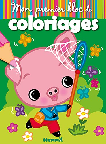Mon premier bloc de coloriages : cochon