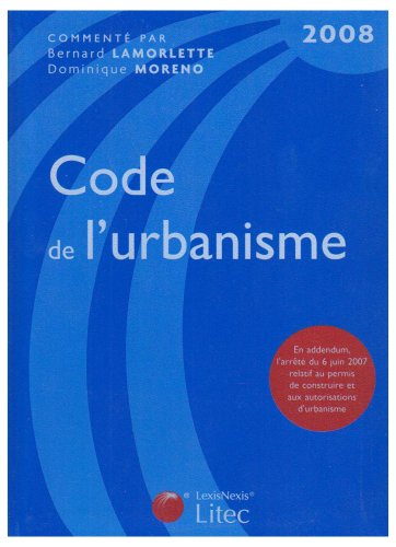 Code de l'urbanisme 2008