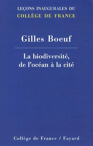 La biodiversité, de l'océan à la cité