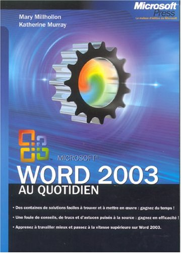 Word 2003 au quotidien