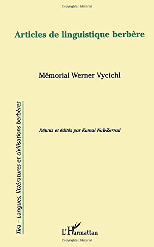Articles de linguistique berbère : mémorial Werner Vycichl