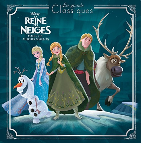 La reine des neiges : magie des aurores boréales