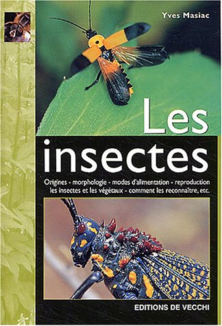 Les insectes : origines, morphologie, modes d'alimentation, reproduction, les insectes et les végéta