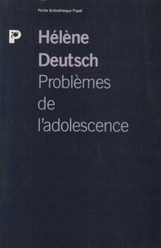 Problèmes de l'adolescence
