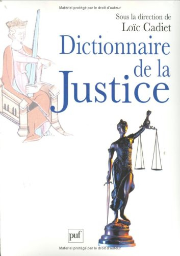 Dictionnaire de la justice