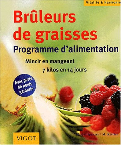 Brûleurs de graisse : programme d'alimentation, mincir en mangeant 7 kilos en 14 jours