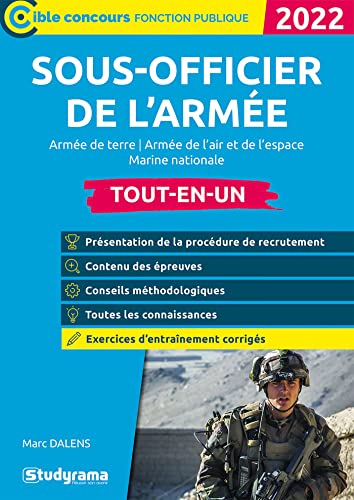 Sous-officier de l'armée : armée de terre, armée de l'air et de l'espace, Marine nationale, tout-en-
