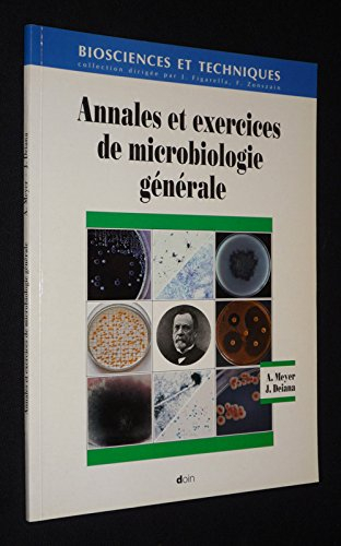 Annales et exercices de microbiologie générale
