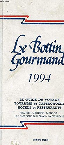 Le Bottin gourmand 1994