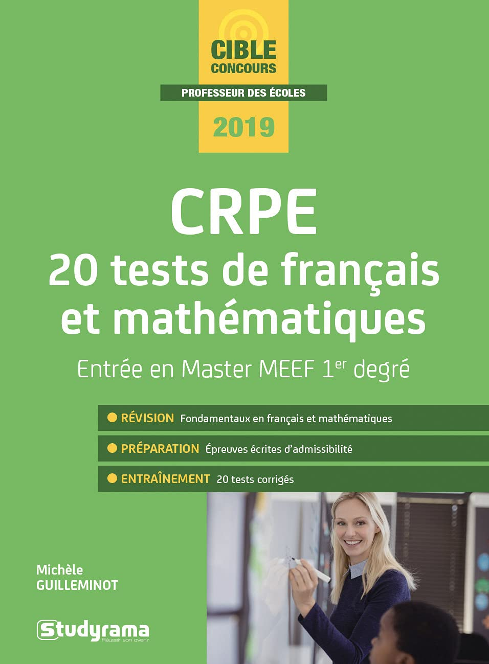 Master MEEF-CRPE : 20 tests de français et mathématiques : 2019