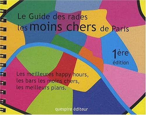 Le guide des rades les moins chers de Paris : les meilleurs happy hours, les bars les moins chers, l