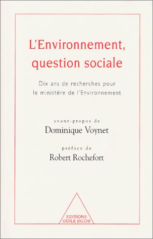 L'environnement : une question sociale
