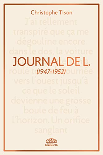 Journal de L. : 1947-1952
