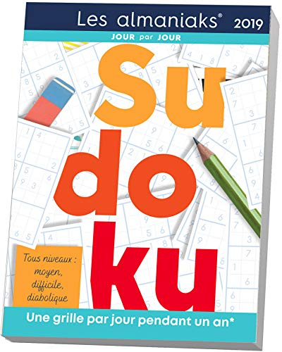 Sudoku 2019 : une grille par jour pendant un an