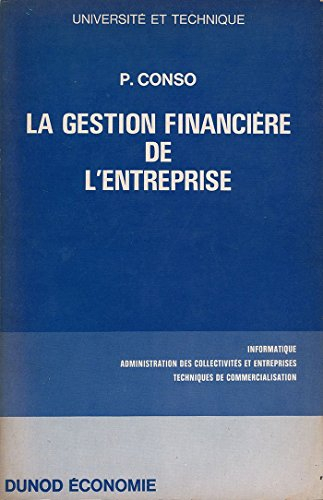 la gestion financière de l'entreprise