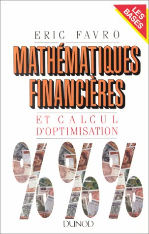 Mathématiques financières et calcul d'optimisation