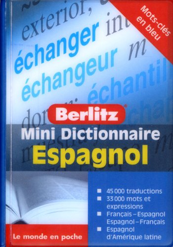 Mini dictionnaire espagnol : français-espagnol, espagnol-français