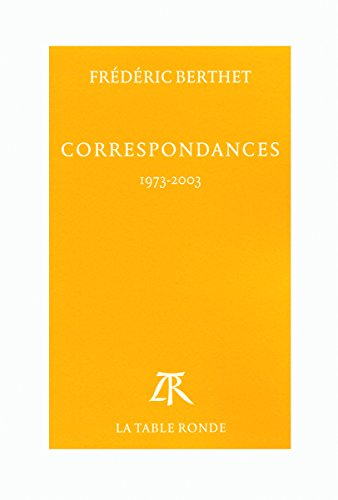 Correspondances : 1973-2003