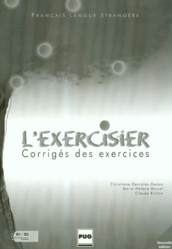 L'exercisier : corrigé des exercices