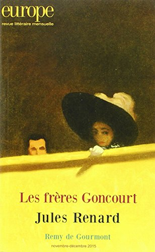 Europe, n° 1039-1040. Les frères Goncourt