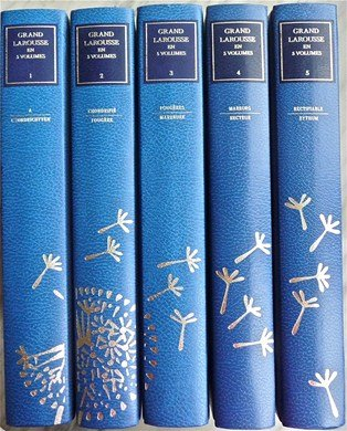 grand larousse en 5 volumes. tome 2. chondrifie- fougere