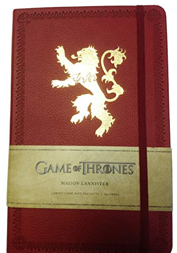Carnet luxe Lannister : Game of thrones : maison Lannister