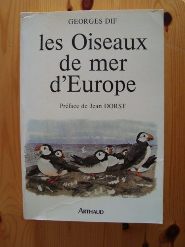 Les Oiseaux de mer d'Europe