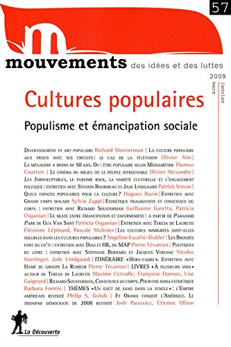 Mouvements, n° 57. Cultures populaires : populisme et émancipation sociale